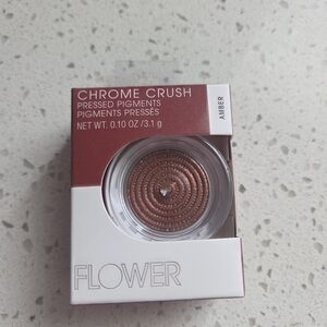 Flower Chrome Crush Pressed Pigment Eyeshadow - Amber